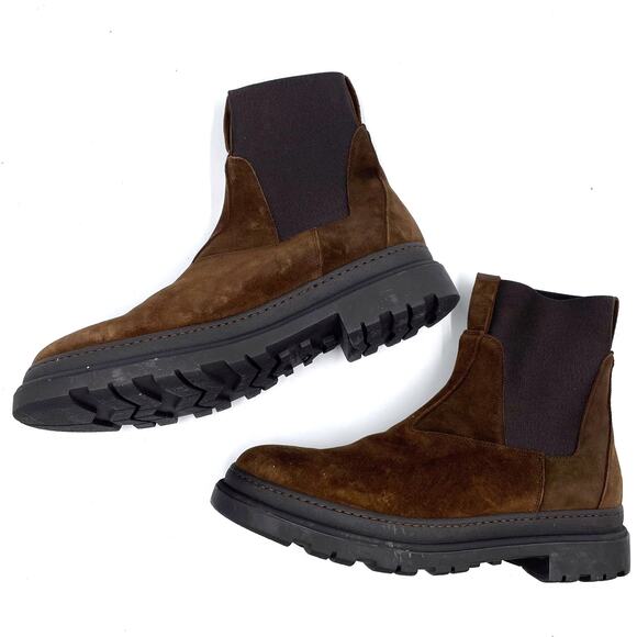 To Boot New‎ York Hemingway Boots Otter Brown Suede Leather Ankle Sz 12 Men\'s main image 6